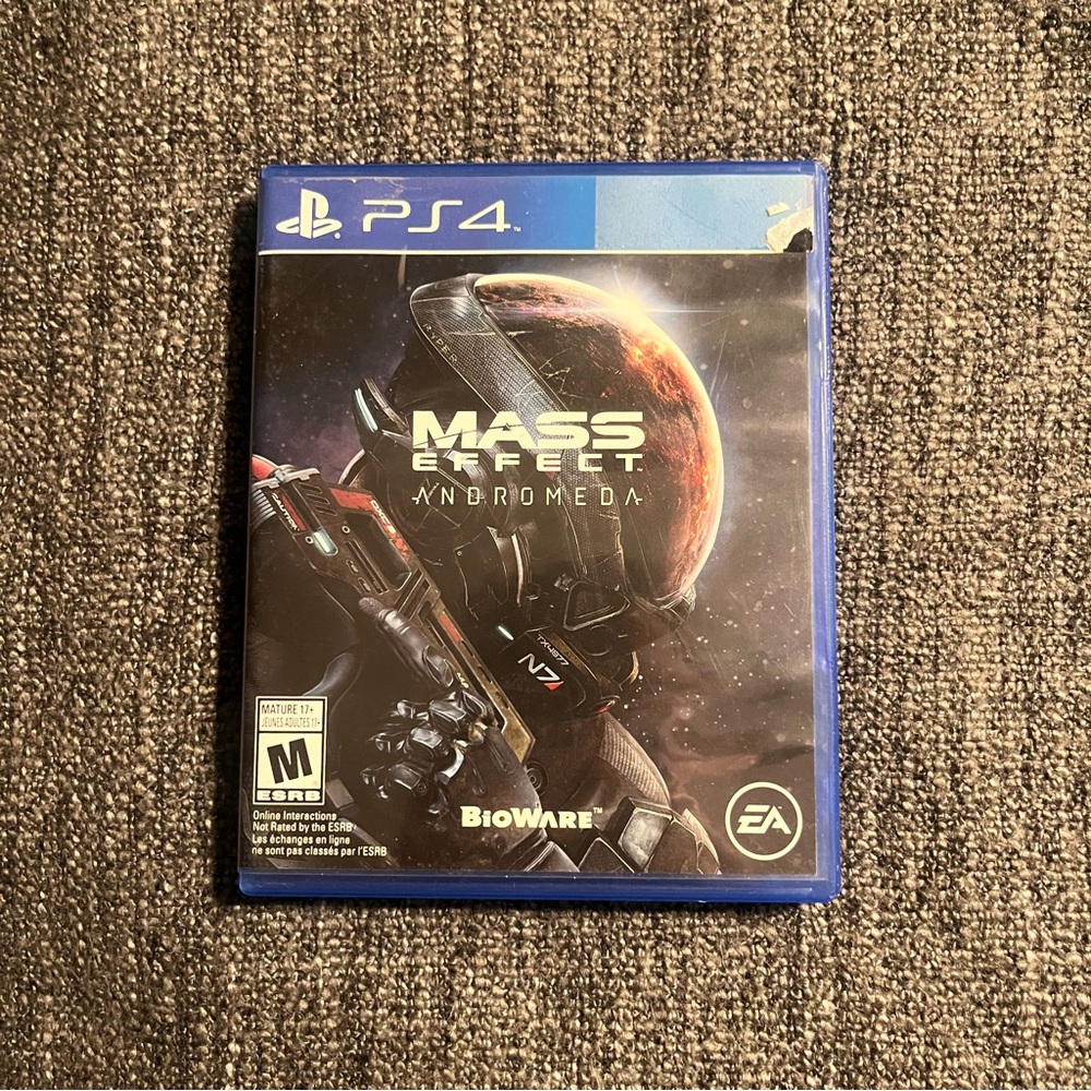 Mass Effect Andromeda Sony Playstation 4 PS4 Game Complete